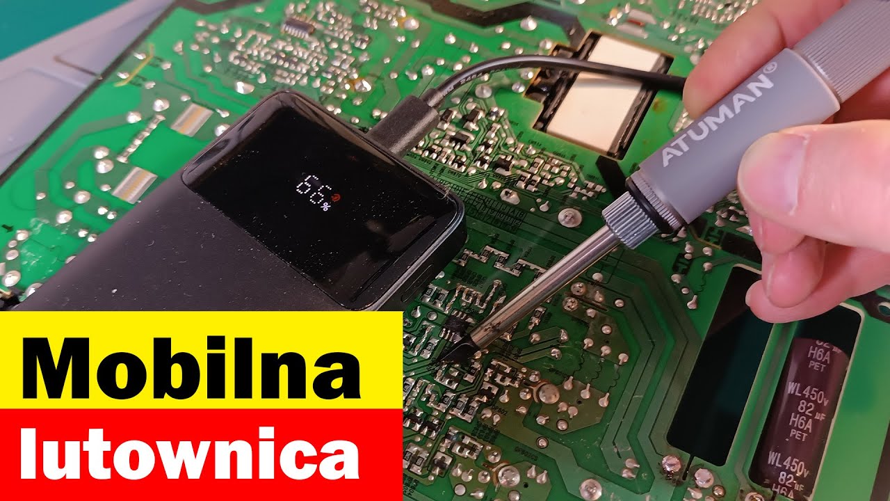Mobilna lutownica USB. Test, recenzja.