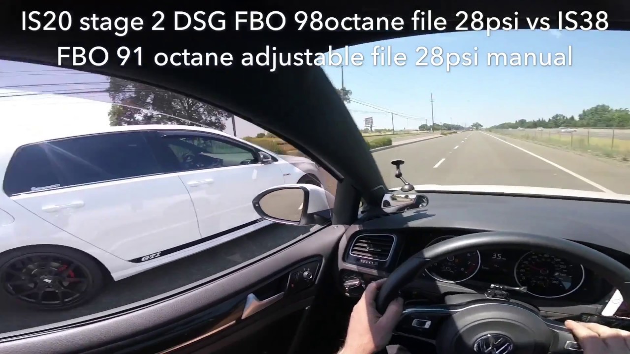 IS38 MK7 GTI Manual VS Stage 2 MK7 GTI DSG