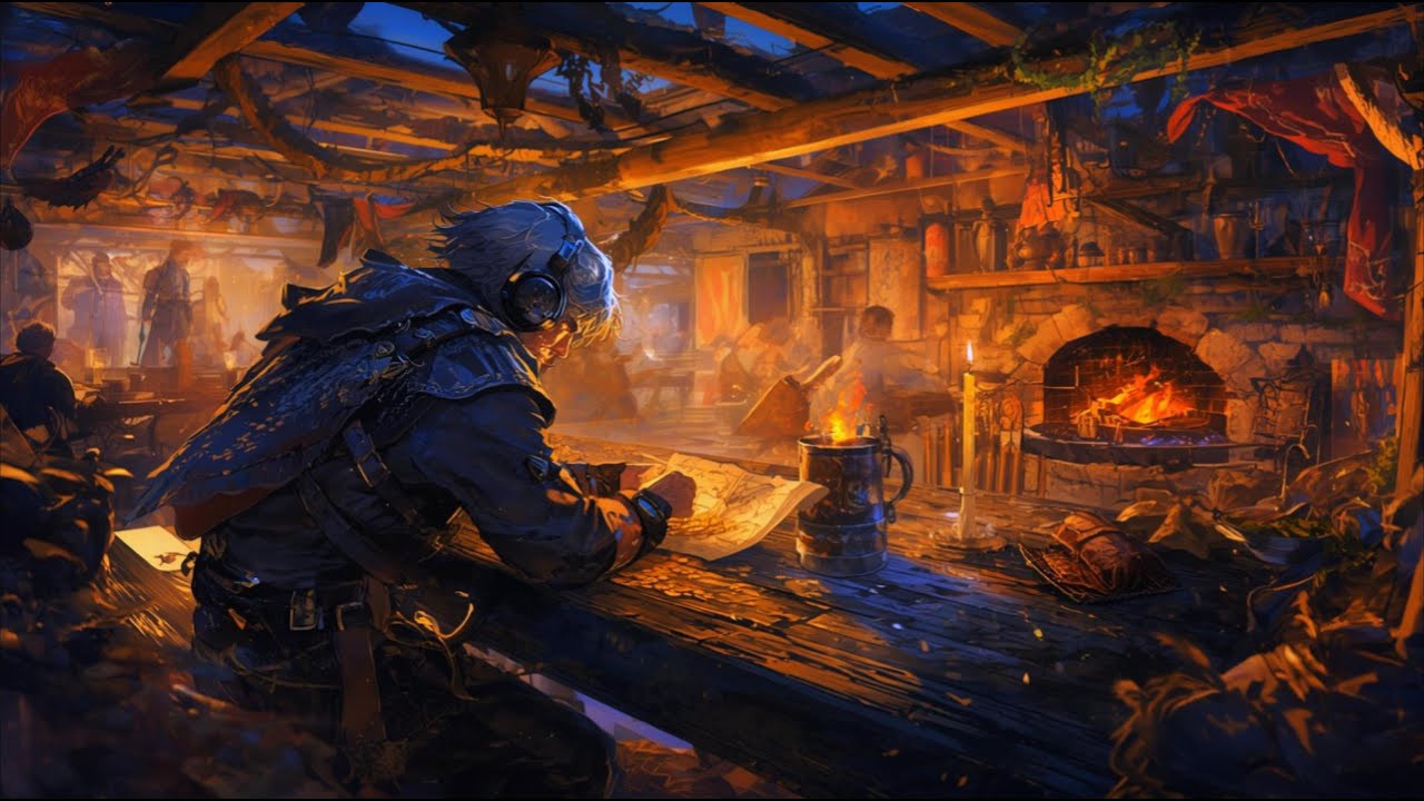 Medieval Tavern — Fantasy Lofi & RPG Beats for Study, Sleep & D&D