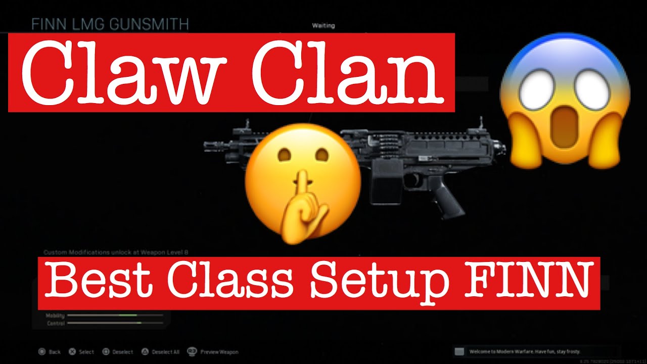Best class setup for Finn LMG Modern Warfare