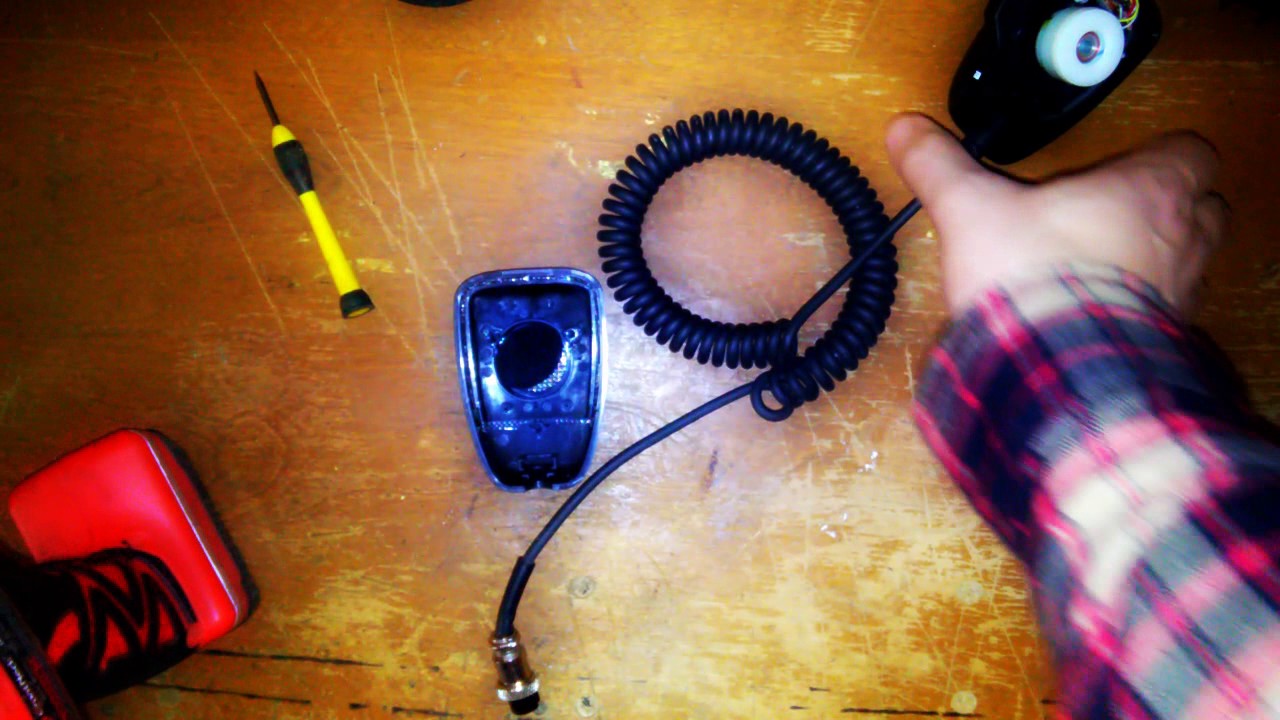 uniden bearcat mic mod