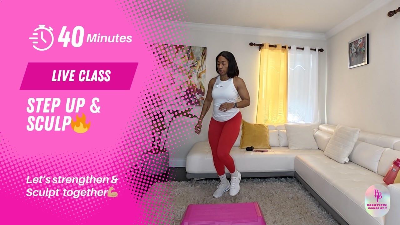LIVE Replay: Girls Just Wanna Have FUN - Step up & Sculpt With Terri - Valentine's Edition