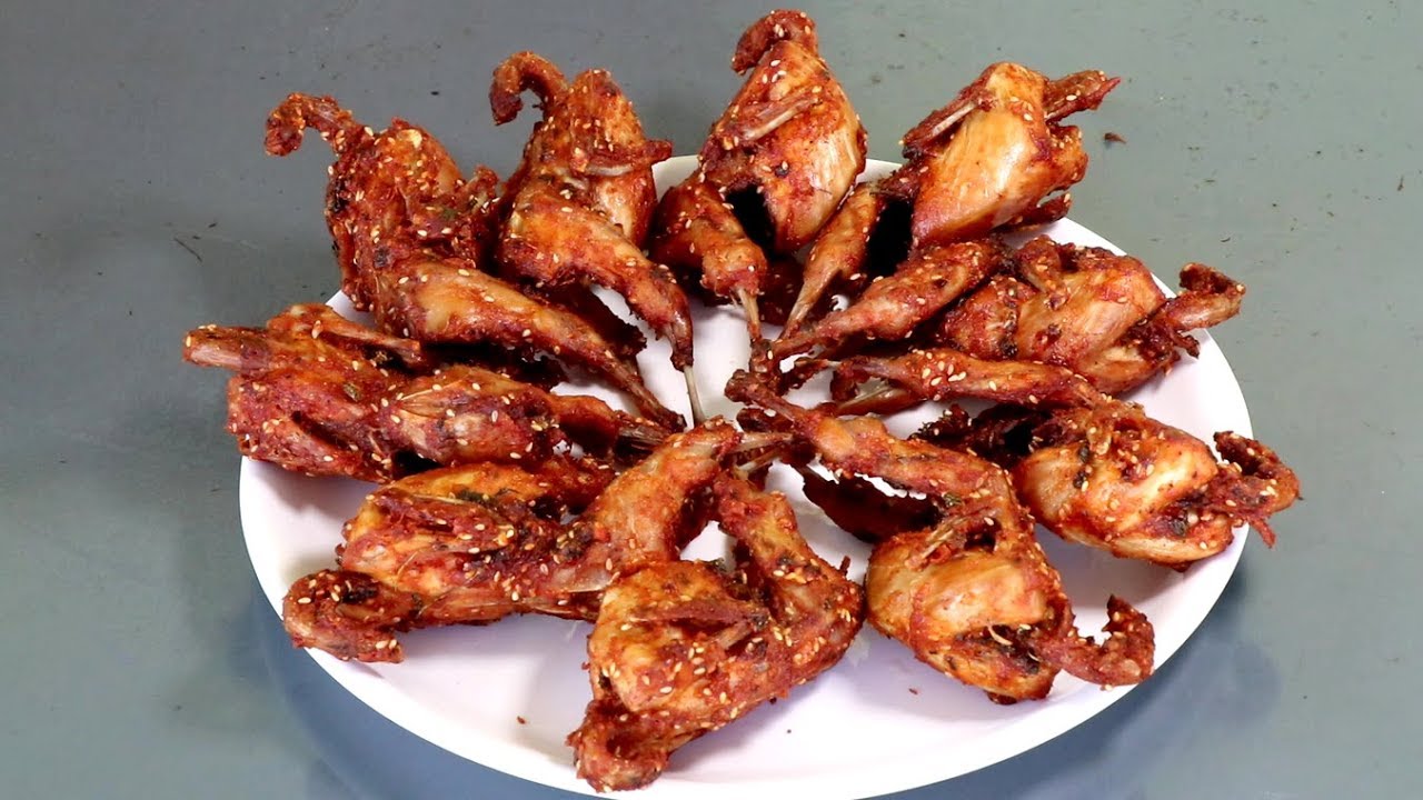 Tasty Fried Quail Recipe - Fried Angry Bird Recipe