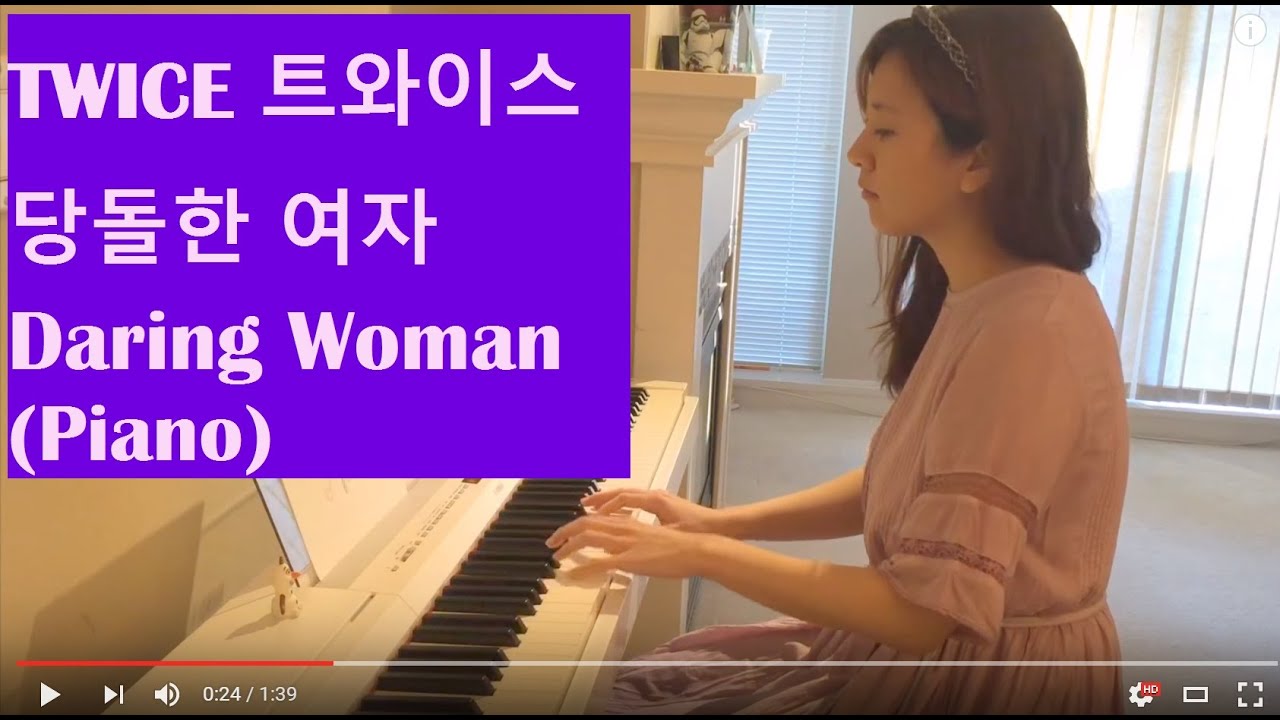 TWICE 트와이스 - 당돌한 여자 Daring Woman (Piano)