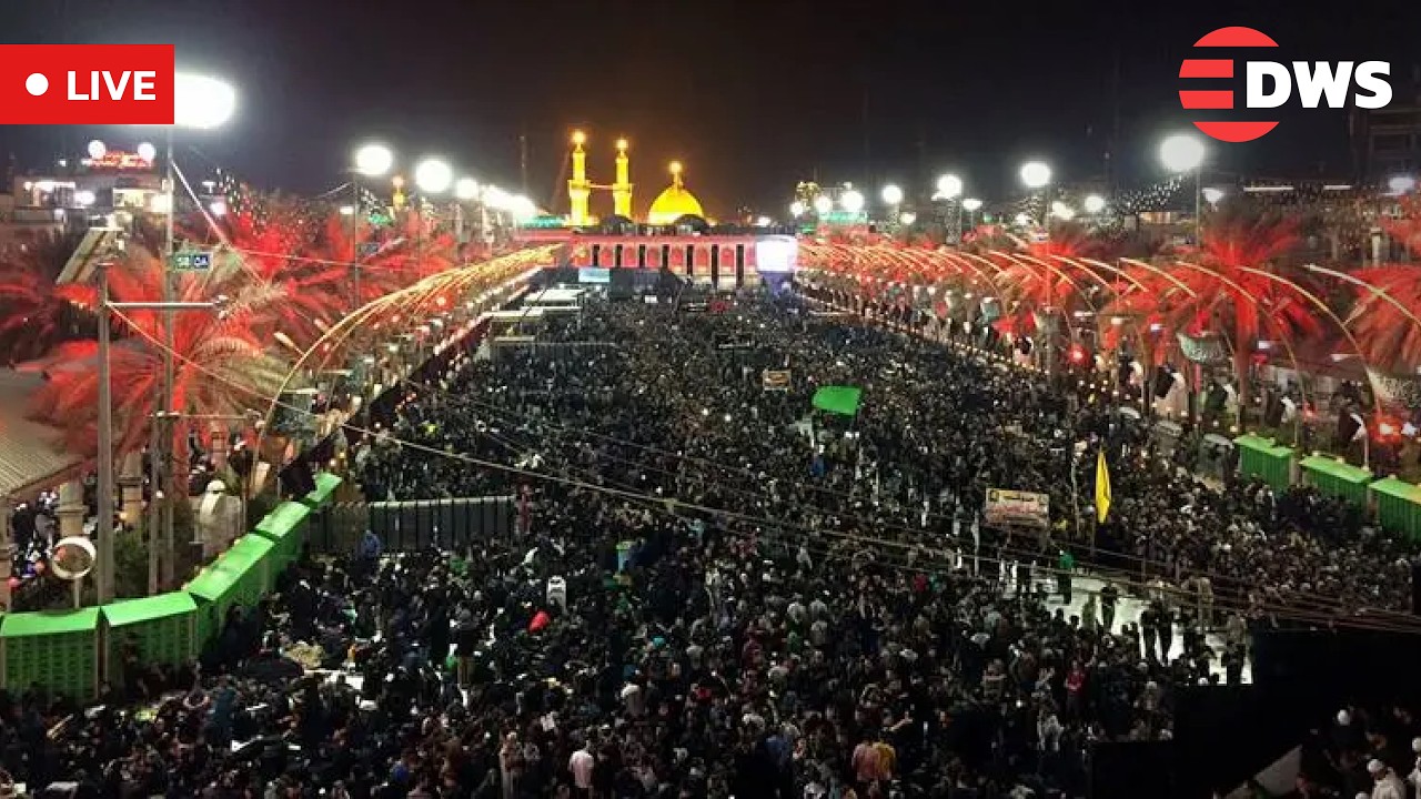 LIVE: Millions Join Massive Tuwairij Run In Karbala For Holy Ashura Commemorations | AK1F
