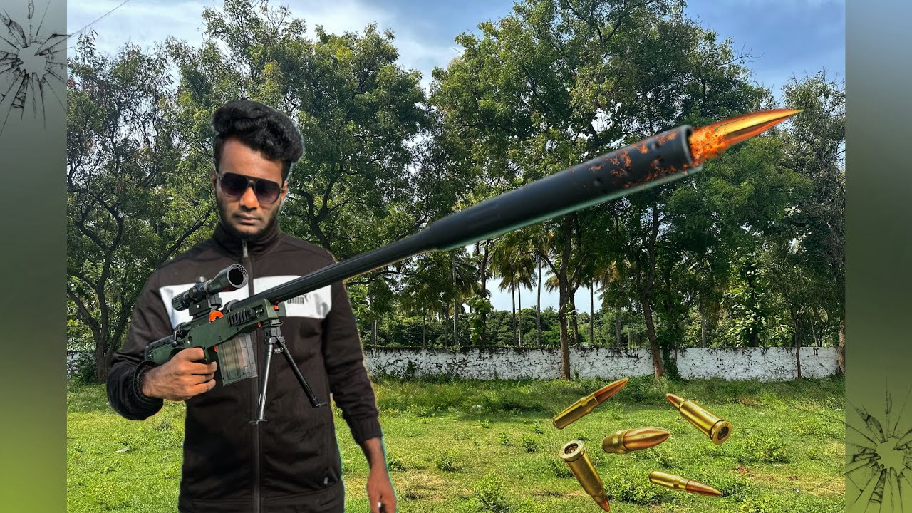 REAL 🎯 SNIPER GUN | KILLING REAL TERRORIST IN THE GUN 🏴‍☠️✨ - #gun #toys #viral #video