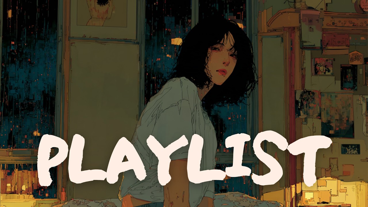 rainy night focus music 🌧️ 3 hour lofi study music