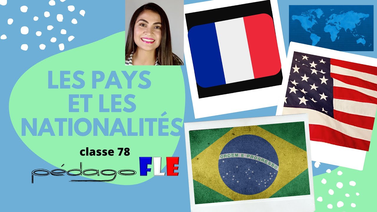 🌎Los Paises y NACIONALIDADES en FRANCES - Clase 5
