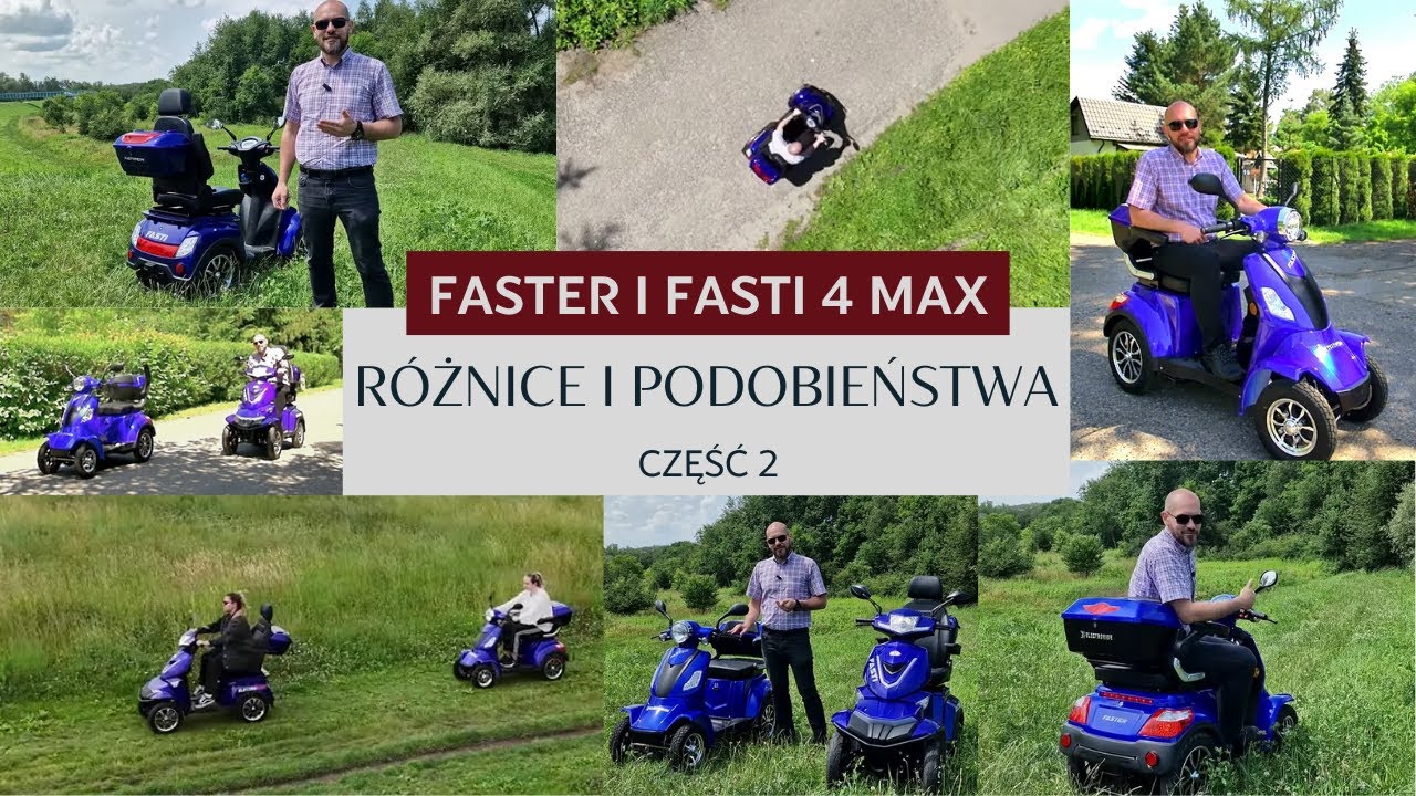Czym r&oacute;żnią się ELECTRORIDE FASTER i FASTI 4 MAX? Część 2