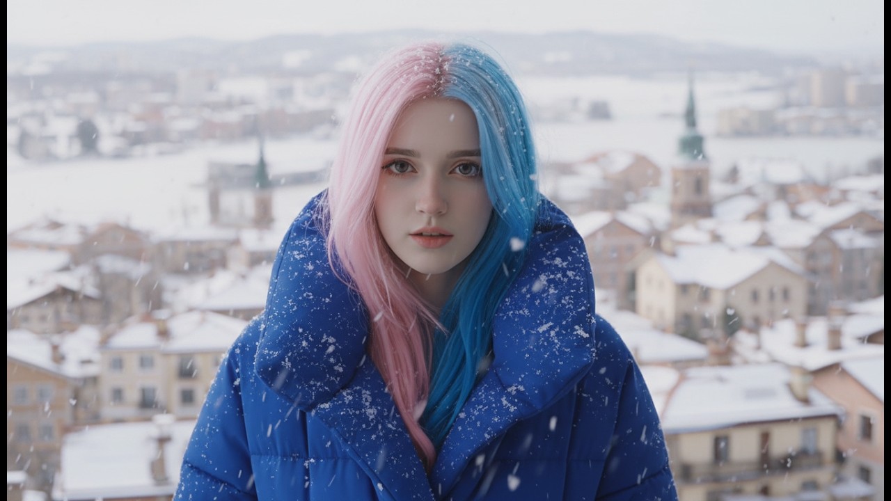 Like Snow… - Mira & Gibanash (AI Music, Ballad EDM, Music Video, Suno, DomoAI)