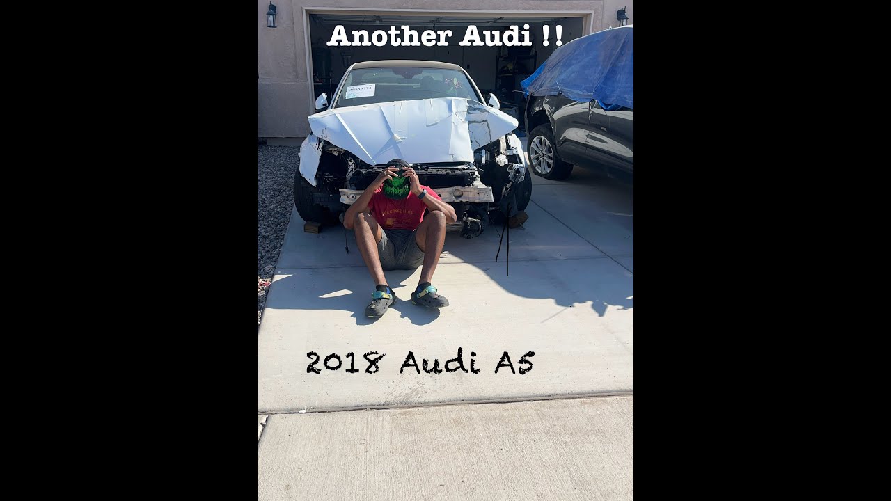 How not to buy a destroyed 2018 Audi A5 Rebuild or Scrap? Part 1.