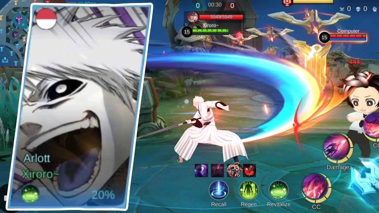 Script Skin Arlott X Zangetsu Bleach 3D Models