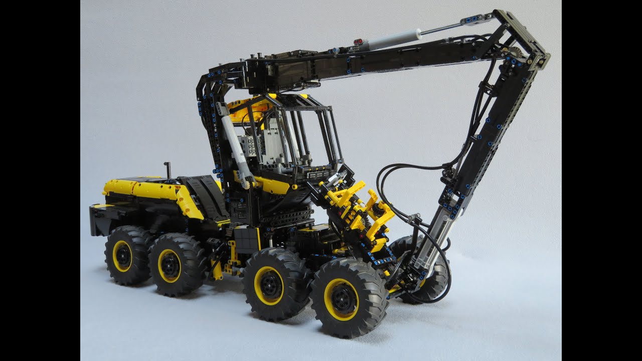 Lego Technic Ponsse Scorpion King Tree Harvester