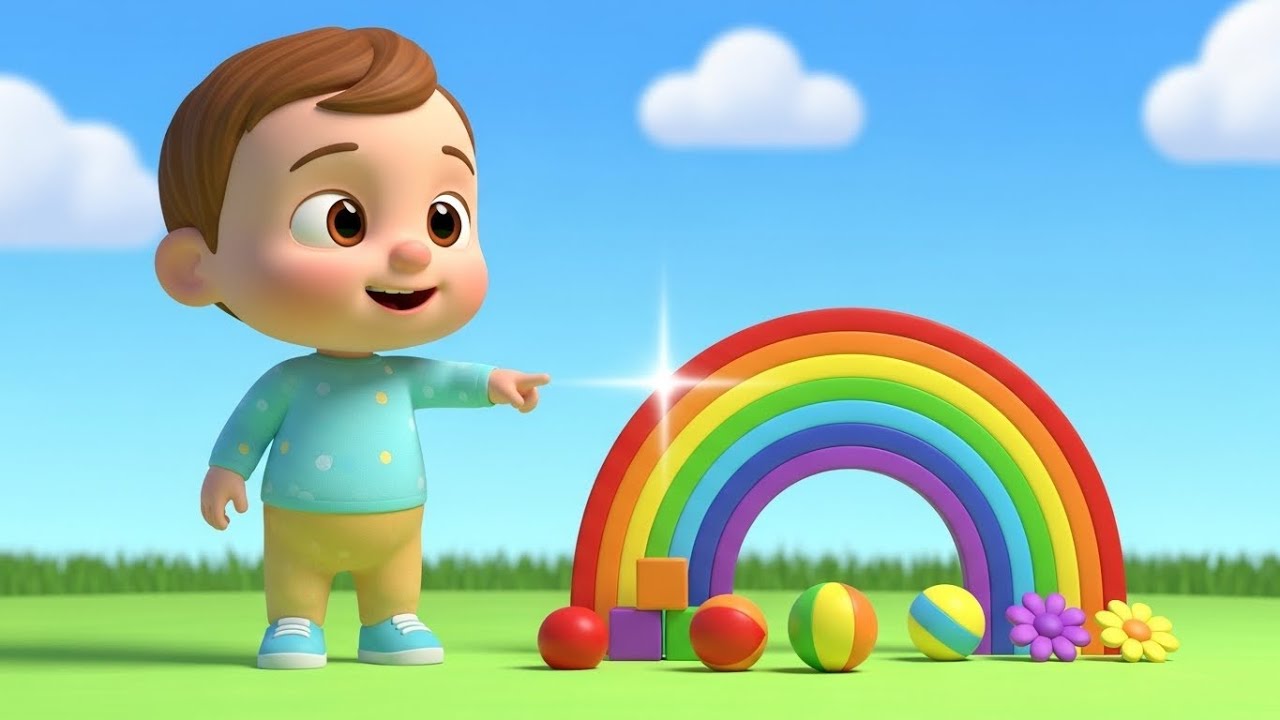 Lila’s Rainbow Adventure – Counting Colors 🌈🎨 | Fun Kids Learning Song