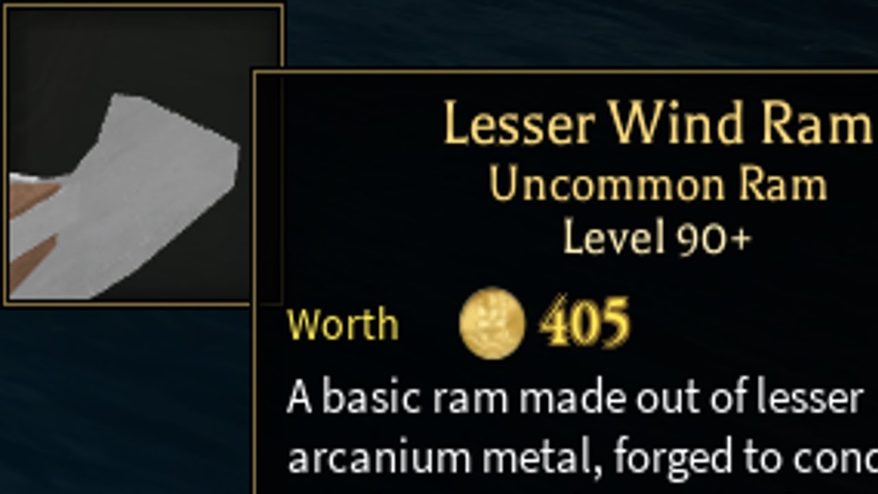 wind ram test (arcane odyssey)