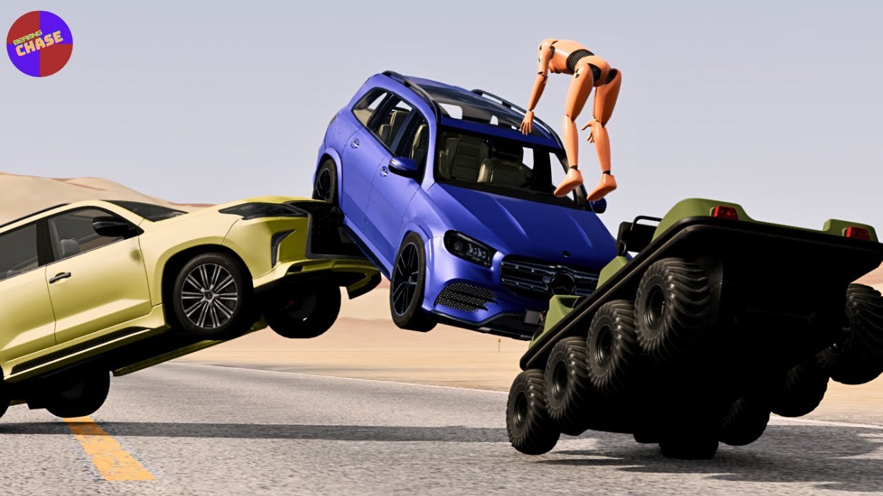 Road Rage Car Crashes in BeamNG.drive 😱😱