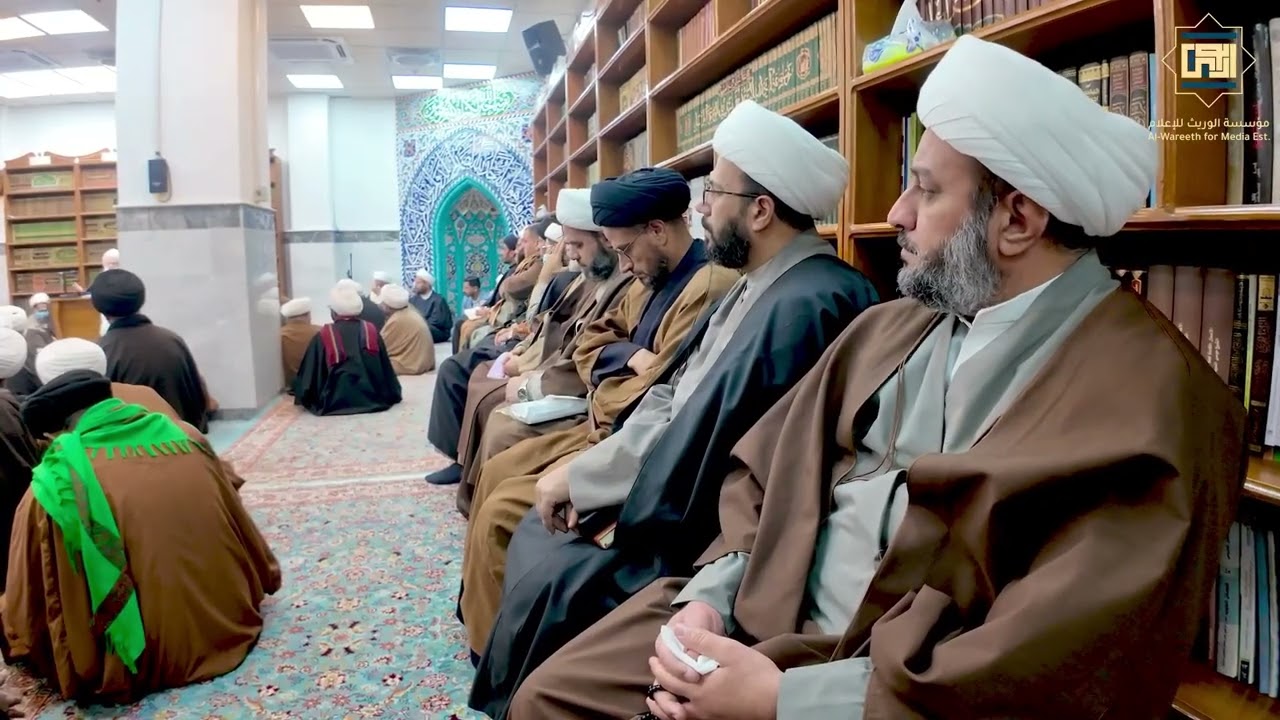 المرجع اليعقوبي يستهل درس البحث الخارج بكلمة مختصرة في ضوء دلالات الحديث الشريف عن الإمام الصادق 