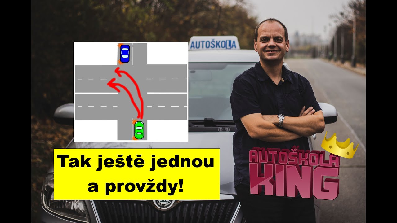 Čast&aacute; chyba v křižovatce při odbočen&iacute; vlevo!!! Věděli jste to? děl&aacute;te to spr&aacute;vně? Auto&scaron;kola King.