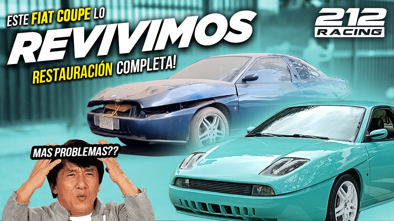 FIAT COUPE TOP GEAR / de chocado y abandonado a ESTRELLA de TV #jeremyclarkson #topgear