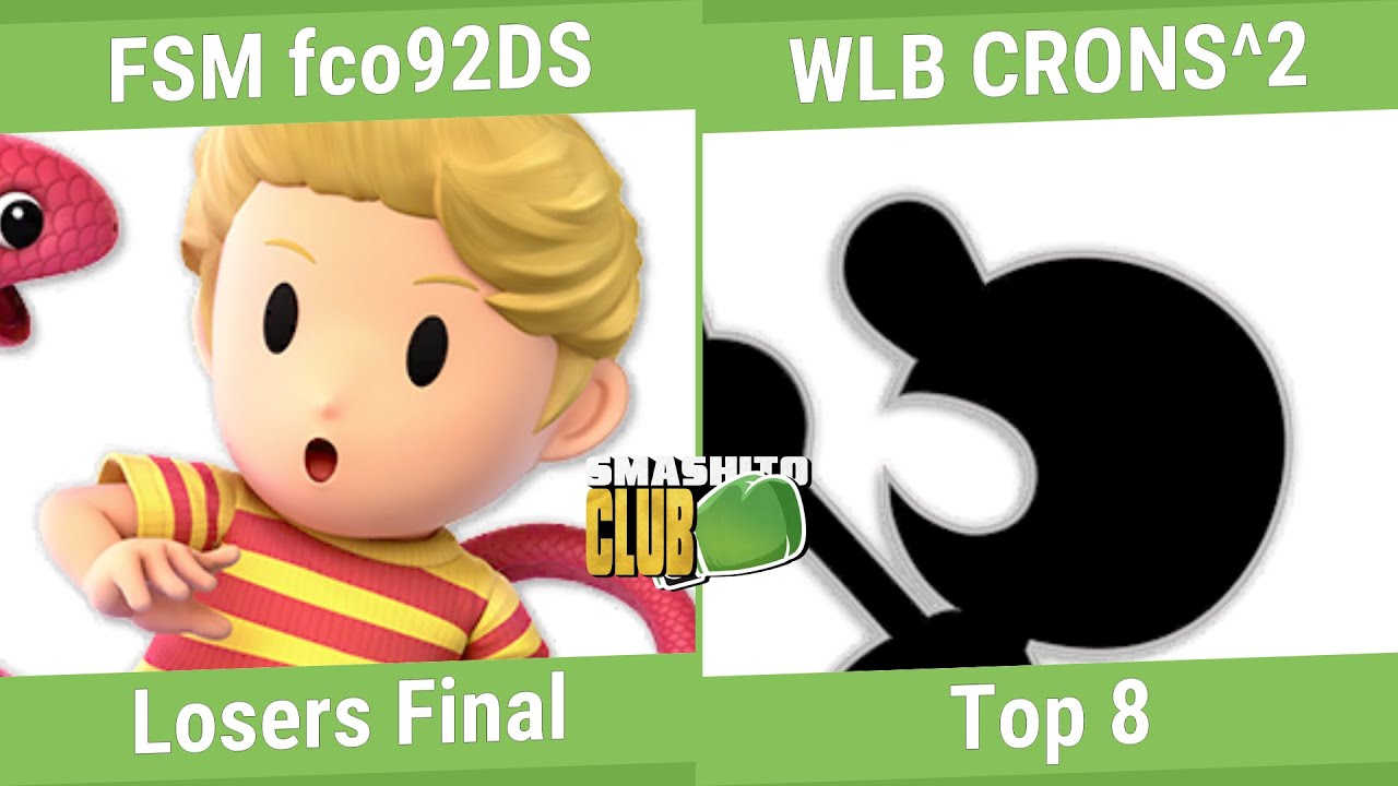 [SmashitoClub #4 - Torneo amateur Smash Ultimate - PUCV] Top 8 - FSM | fco92DS VS WLB | CRONS^2