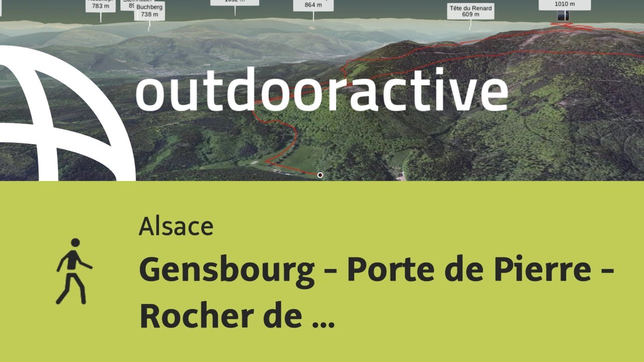 Randonn&eacute;e en Alsace: Gensbourg - Porte de Pierre - Rocher de Mutzig - 1er mai 2019