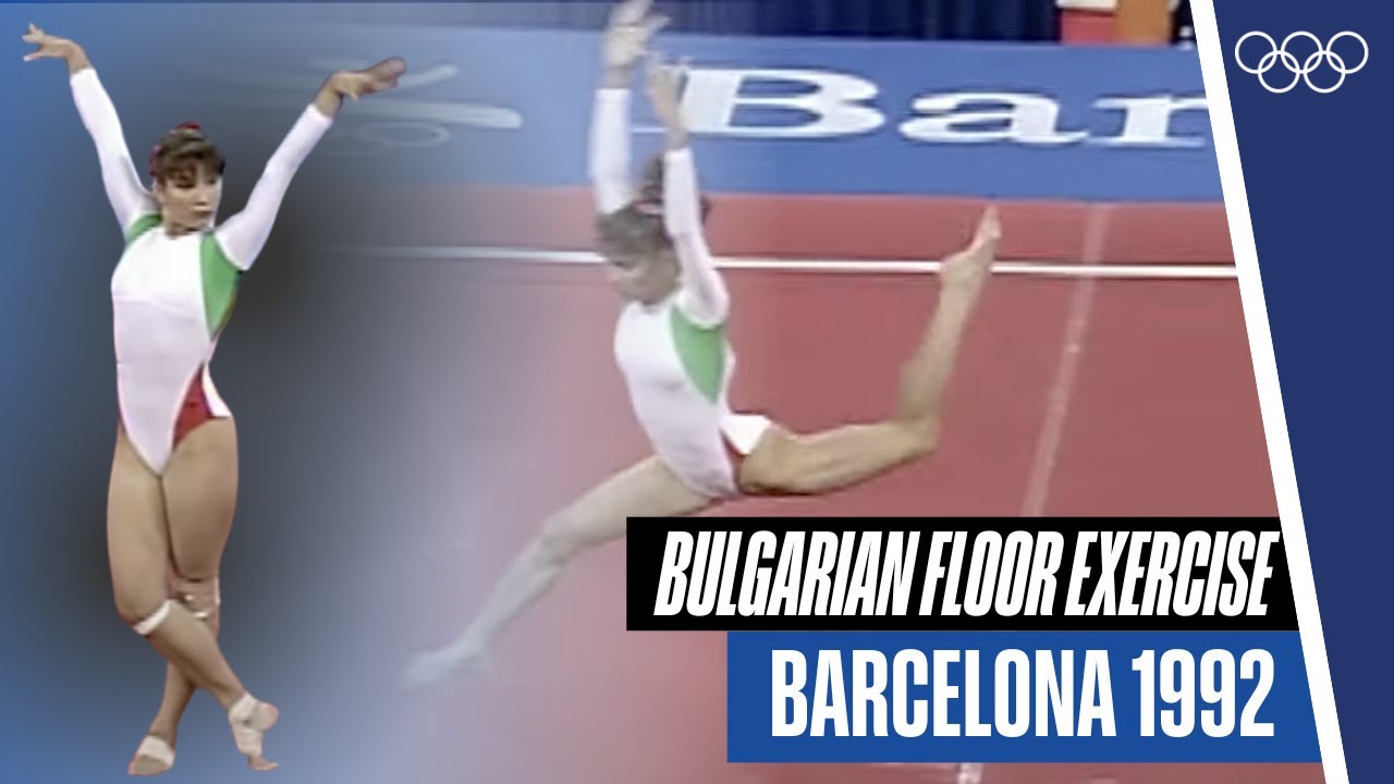 🤸🏼‍♀️🇧🇬 Unforgettable Routines: The Legendary Floor Exercise of the Bulgarian Team in Barcelona 1992