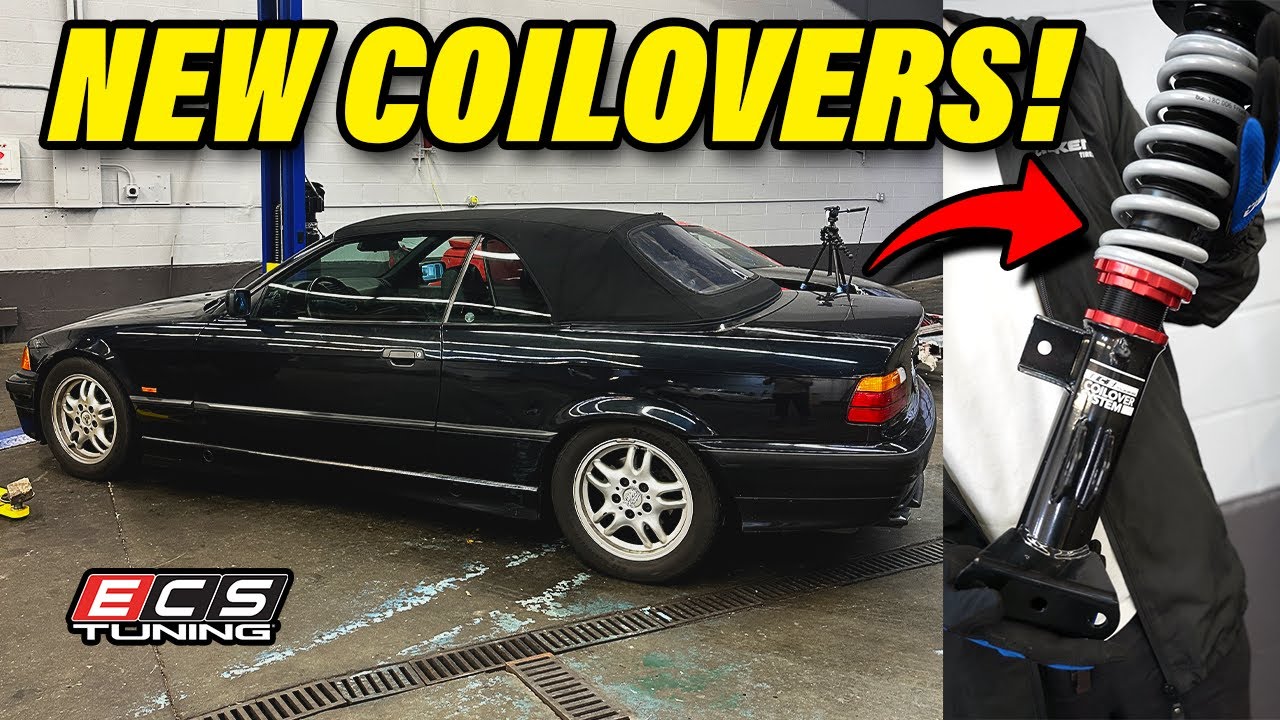 Installing ECS Tuning Coilovers on my E36: How Good Are They? | Vert Build Ep. 4