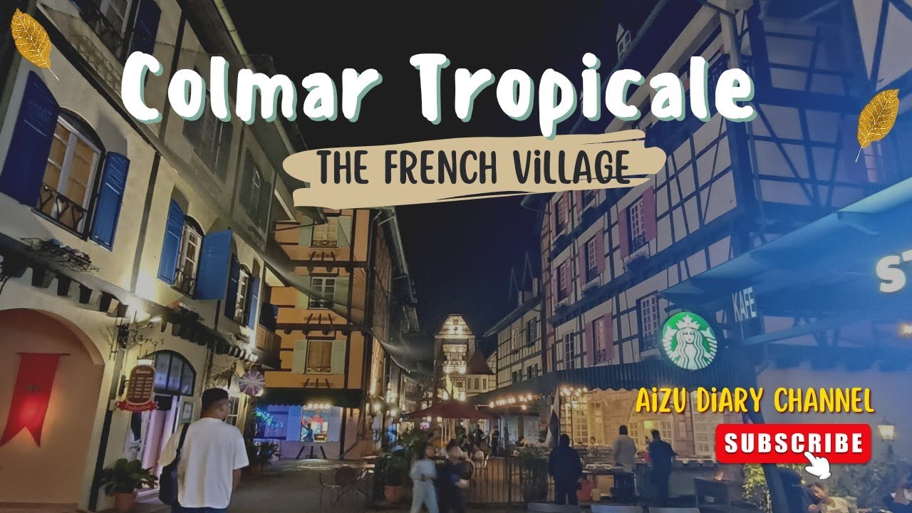 Percutian di perkampungan FRANCE⁉️ :COLMAR TROPICALE BUKIT TINGGI [09082025]