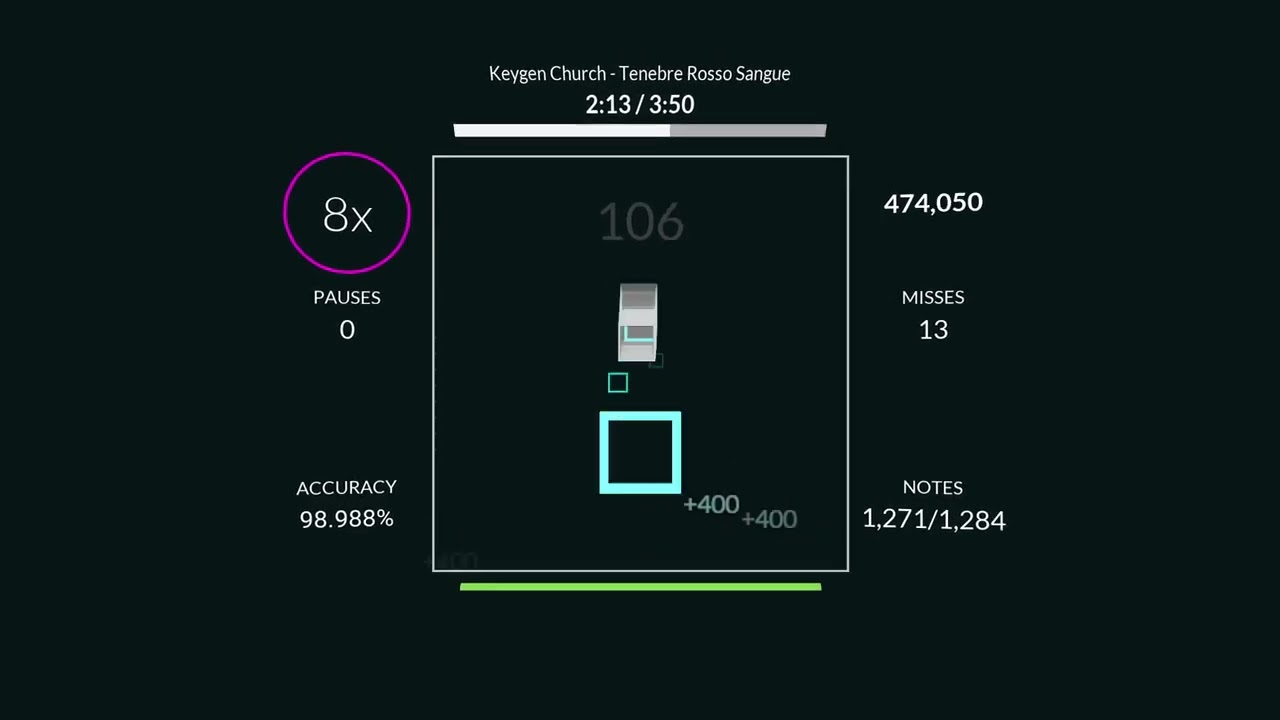 Half-Lock 97.5% Acc | Keygen Church - Tenebre Rosso Sangue