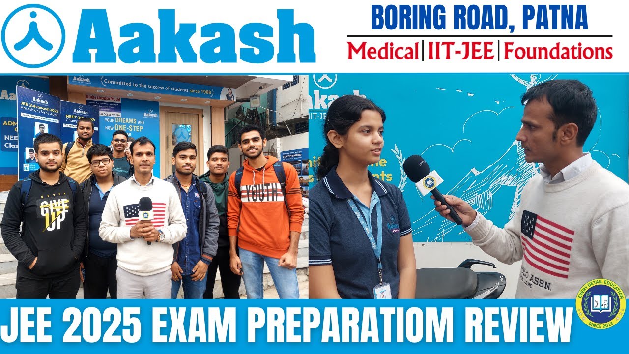 Akash Institute Student JEE 2025 || JEE Preparation Review ||Boring Road Patna🔥