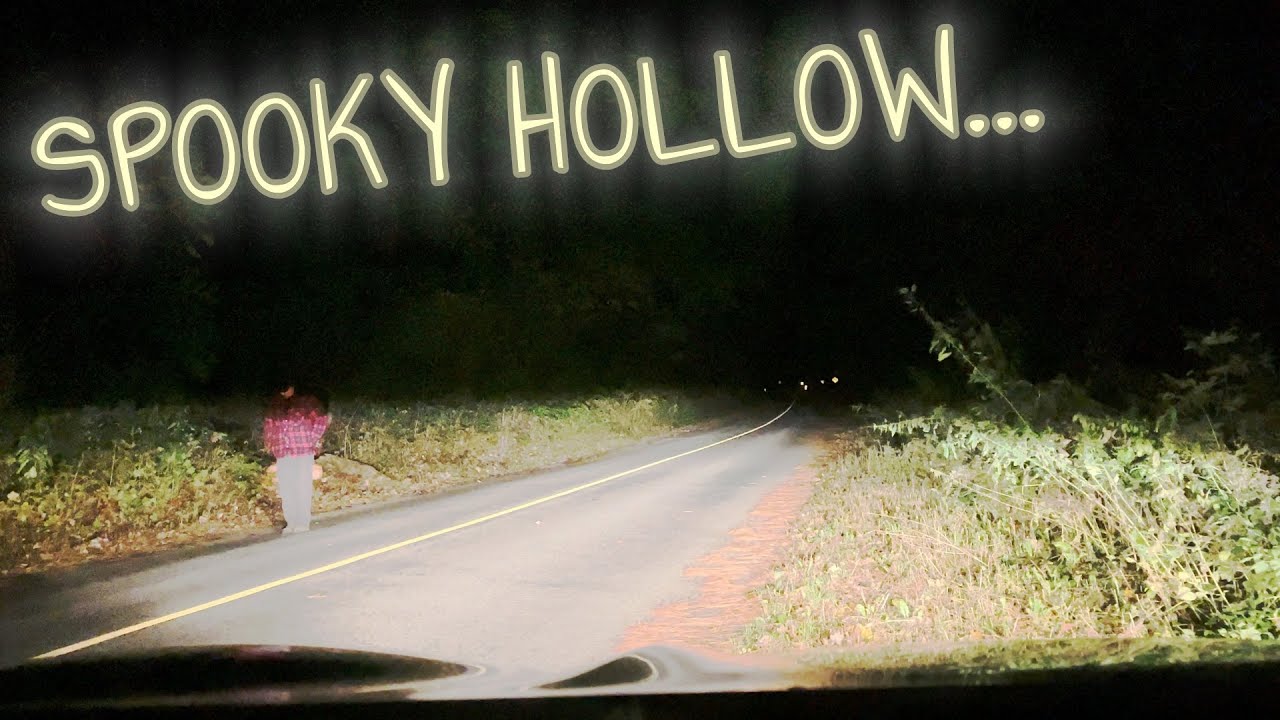 Finding a NIGHT CACHE in the DEPTHS OF SPOOKY HOLLOW!