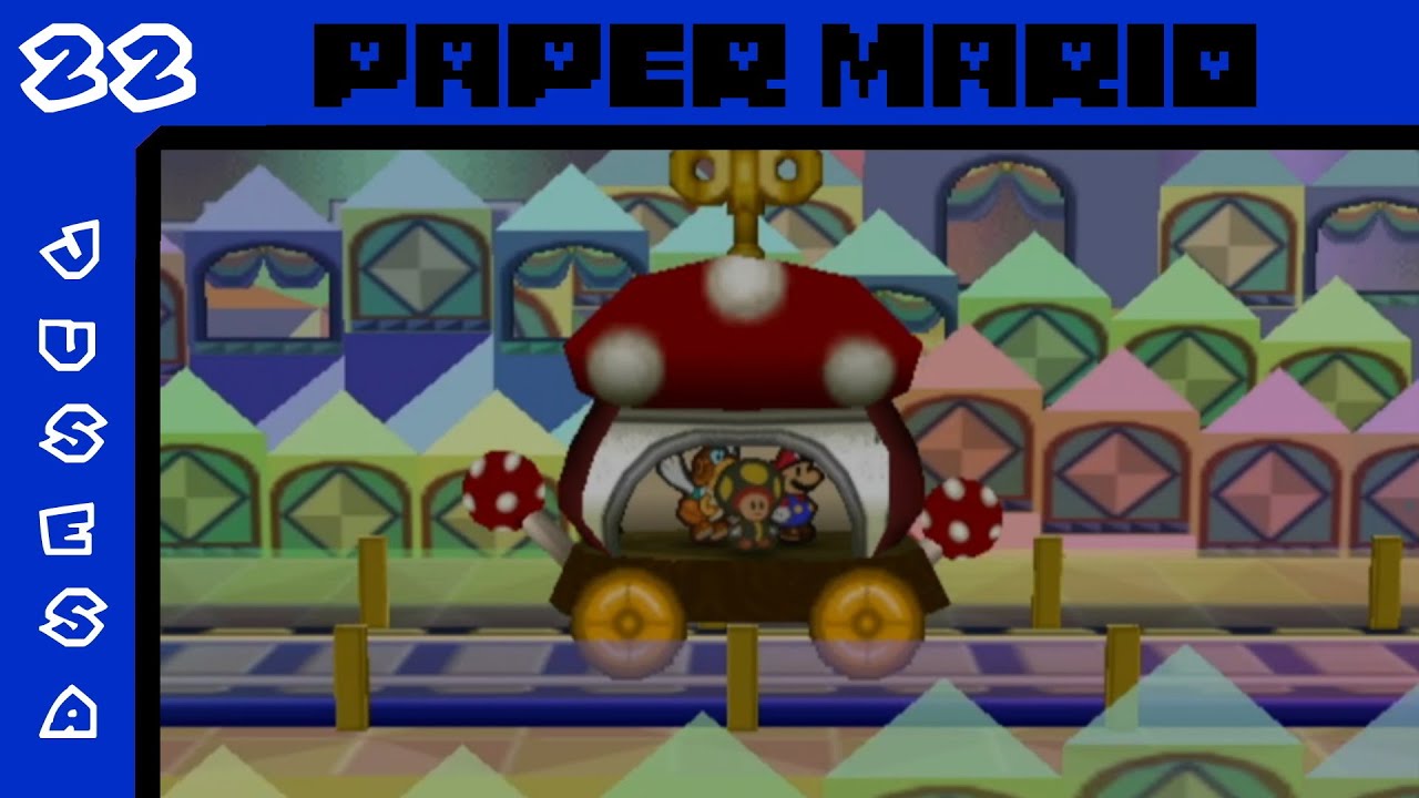 Eine Zugfahrt die ist lustig, eine Zugfahrt die ist Schön! | Let's Play Paper Mario #22