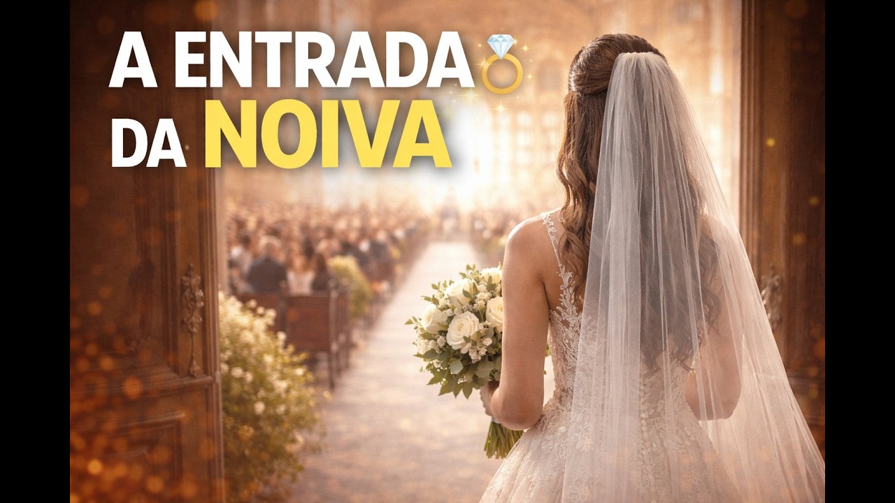 👰✨ O Momento Mais Esperado: A Entrada da Noiva