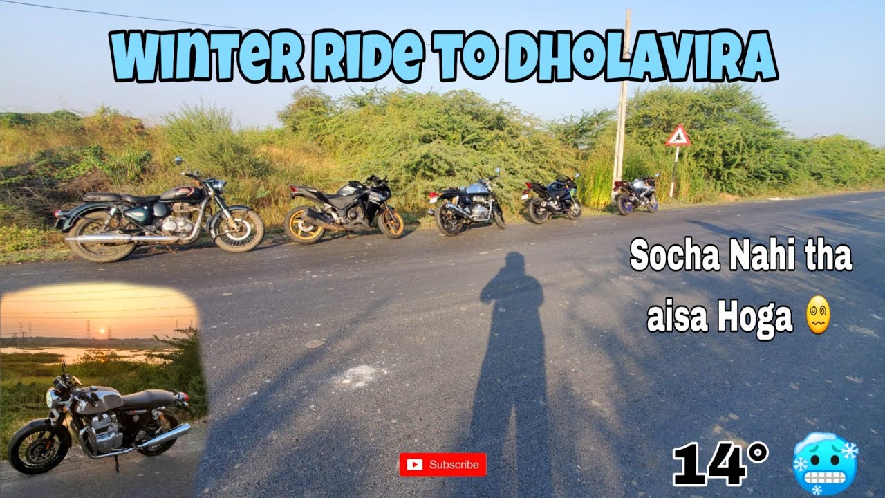 EP.1 Winter Ride to Dholavira 2026 | 14° 🥶 me Ride karna mushkil | Kutch Trials Part 1 | Must Watch 