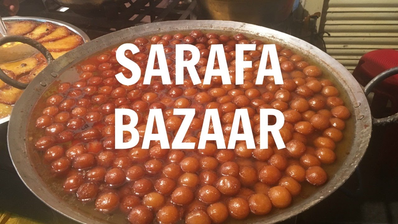 Food in Indore | SARAFA BAZAAR | Indian Street Food