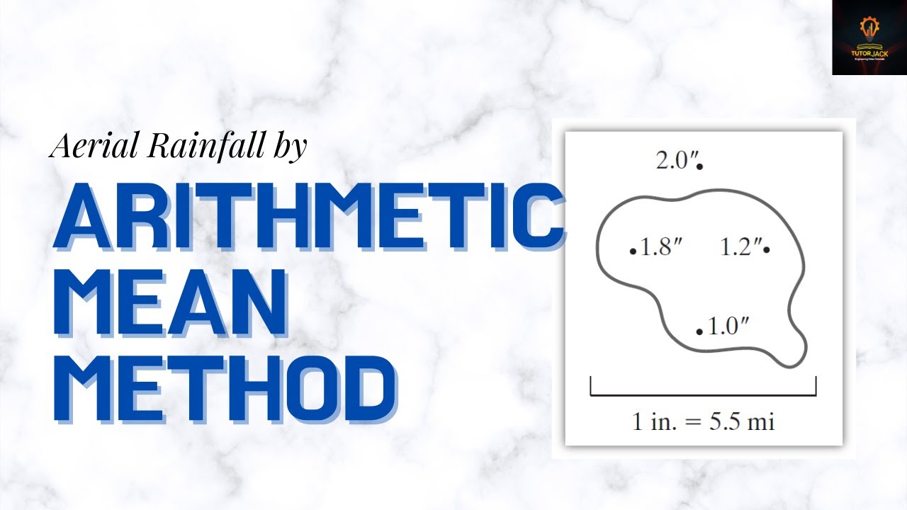 Arithmetic Mean method in estimating aerial rainfall | Hydrology Lesson 7