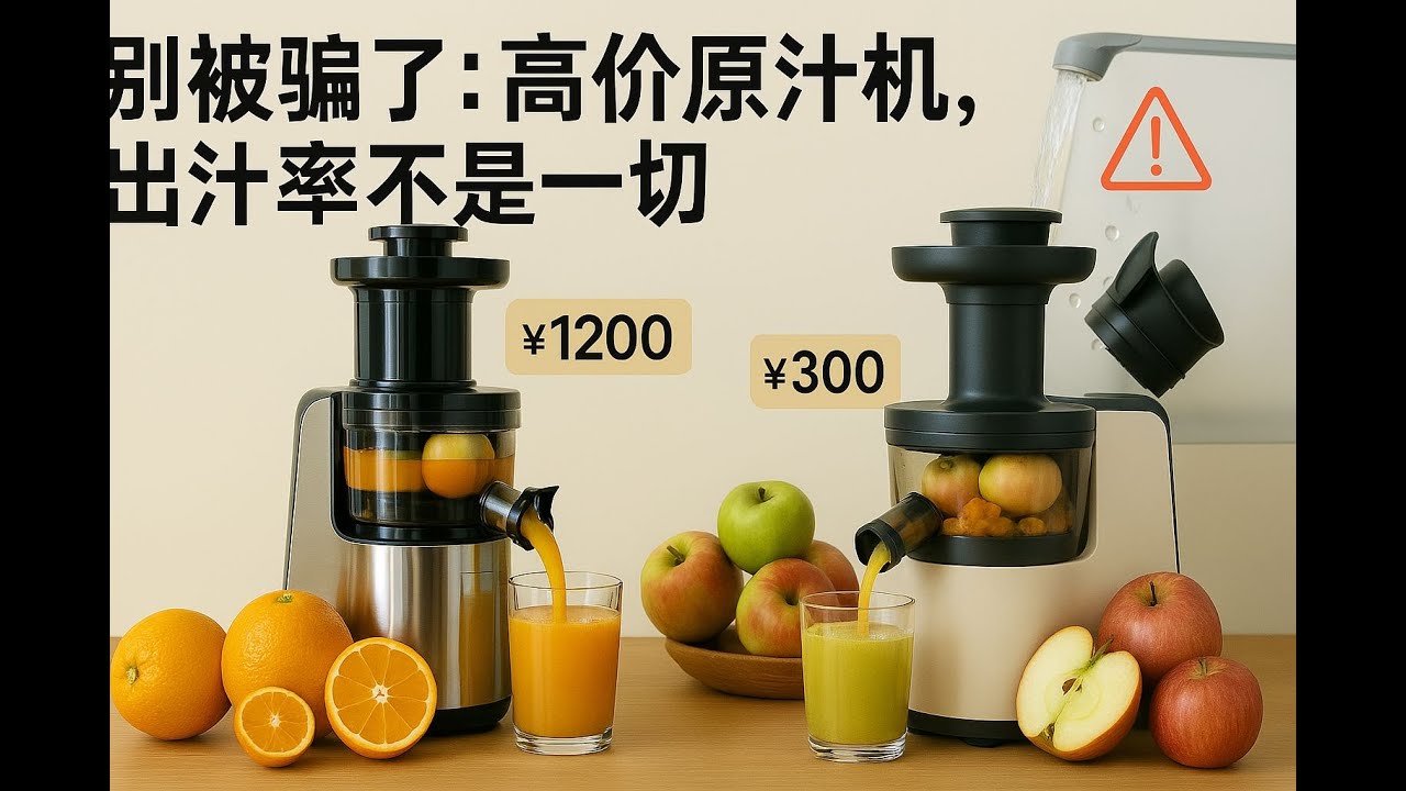 出汁率不是榨汁机的一切