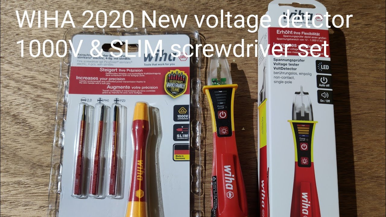 V.277 WIHA NEW TOOL WIHA SB28310401 (43167) slim vario.  Year 2020 WIHA VOLTDETECTOR 12-1000V(43797)
