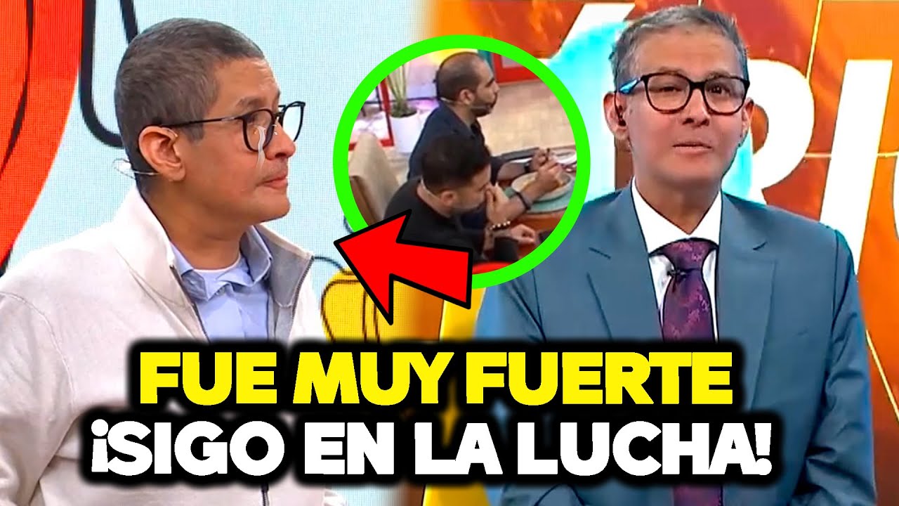 Erick Osores manda CONMOVEDOR MENSAJE  en TV en medio de su batalla contra DELICADA ENFERMEDAD