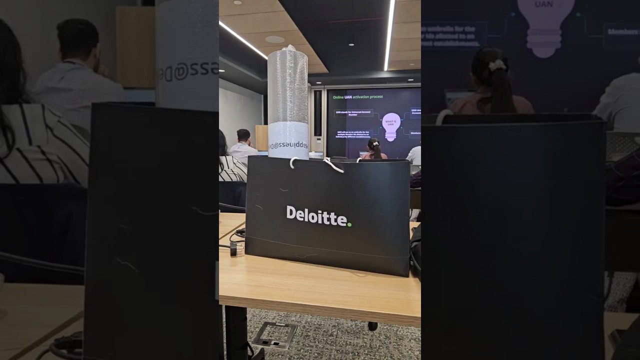 Orientation day at Deloitte as a CA Article || CA Articleship Journey || Big4 🔥