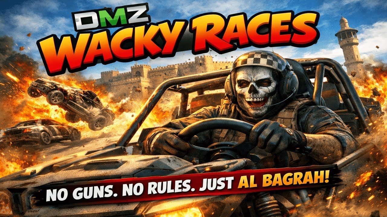 Live Now:🏎️ DMZ Wacky Races | No Guns. No Rules. Just Al Bagrah 🏁 On our way to 300 Subs!
