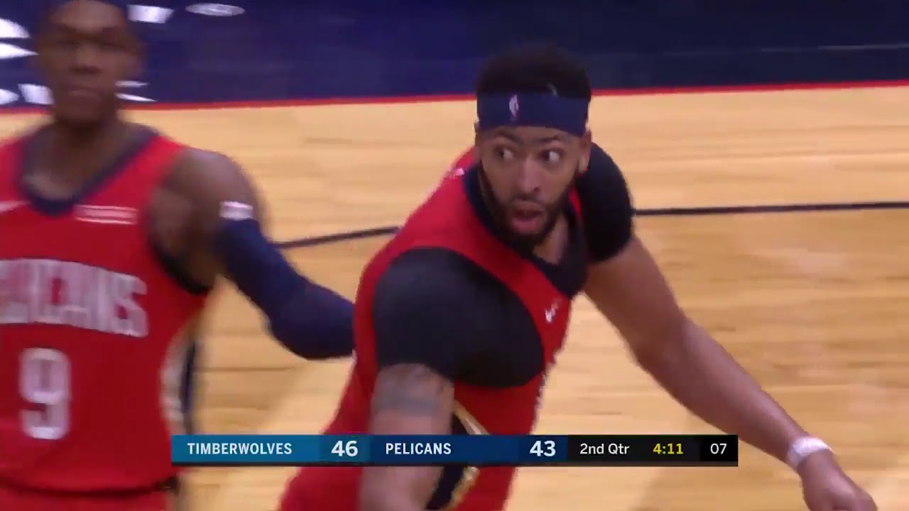 Anthony Davis Gets Ejected For Chasing Down Ref After Getting Called For A Foul
