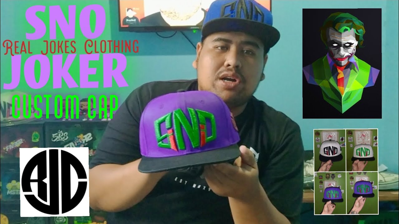 SNO CUSTOM CAP! / JOKER CW