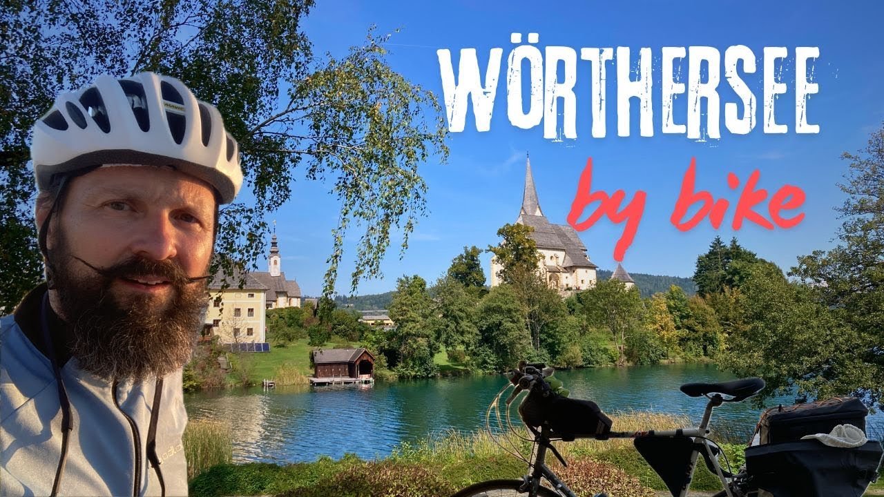 Easy bicycle tour around Wörthersee, Austria