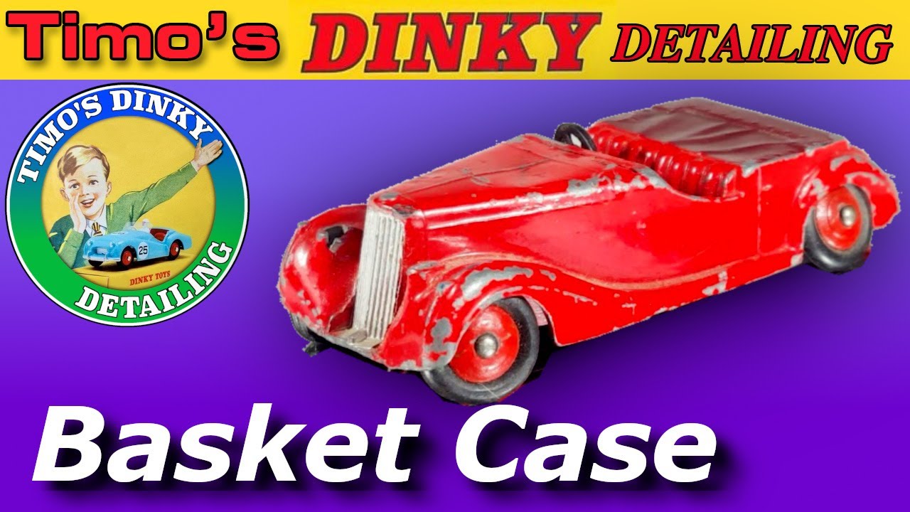 Dinky 38b Sunbeam Talbot Restoration