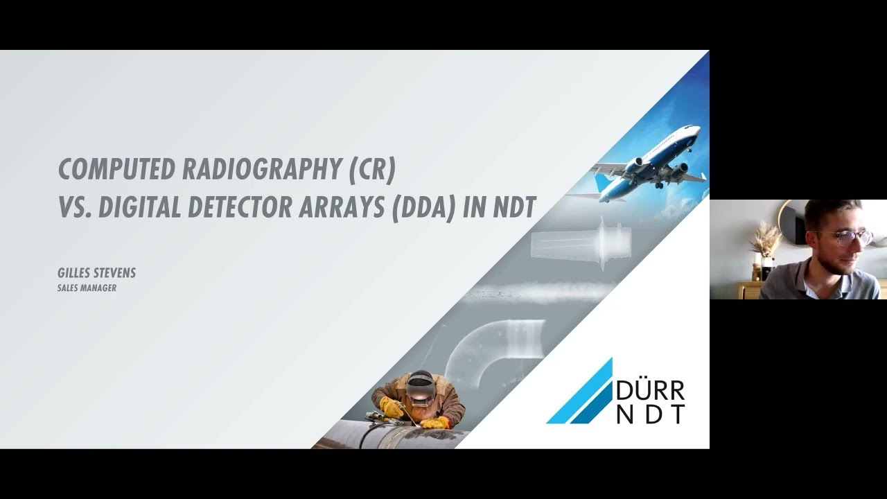 NDT Webinar: Radiographie avec Scanner CR vs Flat Panel panneau plat