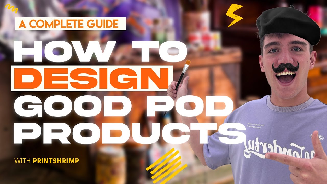 How to Make GOOD Products for Print on Demand - The Ultimate Guide to Designing Posters