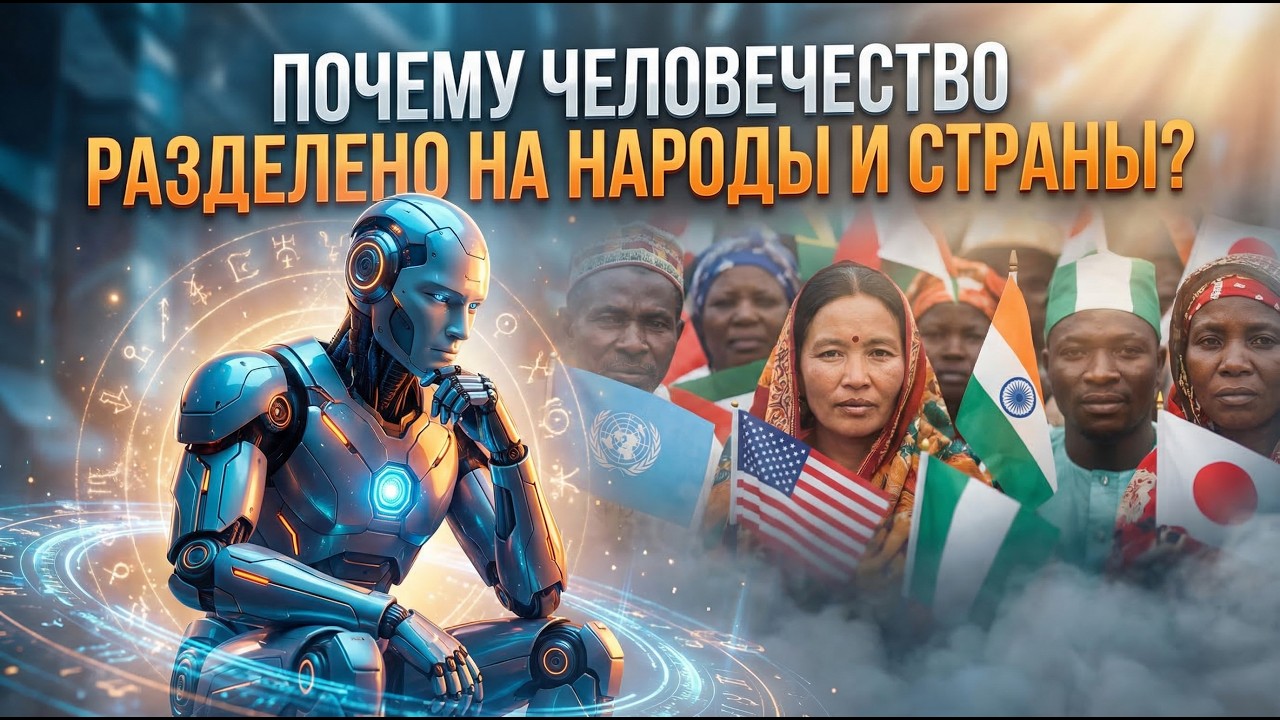 Искусственный интеллект проанализировал ПОЧЕМУ ЛЮДИ РАЗДЕЛЕНЫ НА НАРОДЫ И СТРАНЫ