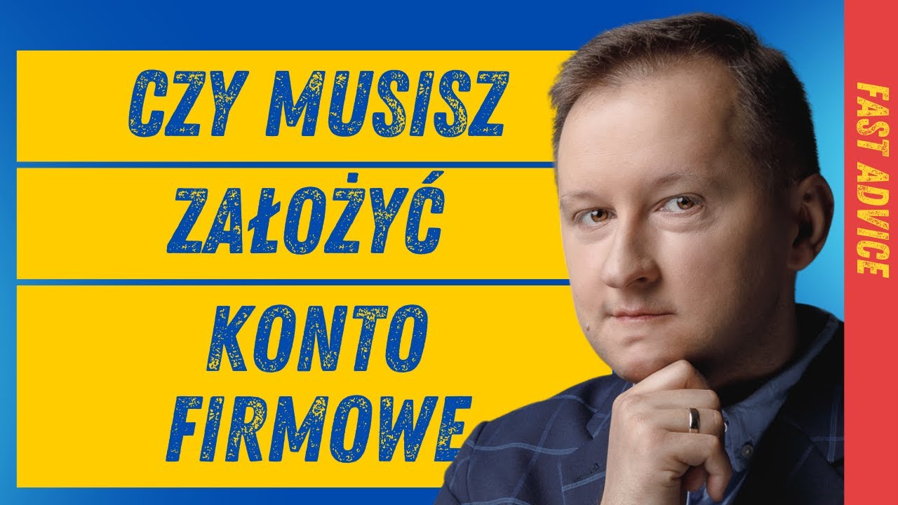 Czy zakładając własną działalność gospodarczą musisz założyć konto firmowe ?