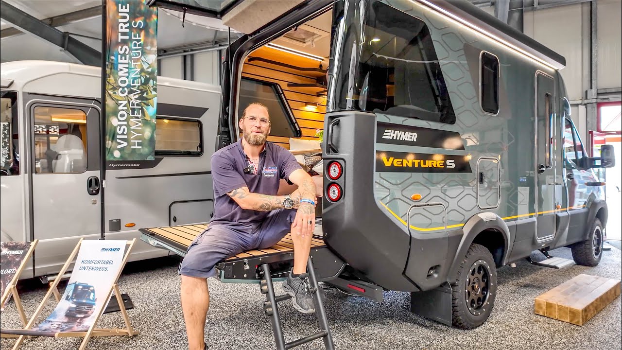 2 Zimmer + Balkon - MEGA 4x4 Wohnmobil Hymer Venture S